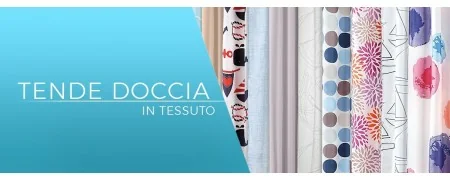 Tende doccia al miglior prezzo | In tessuto