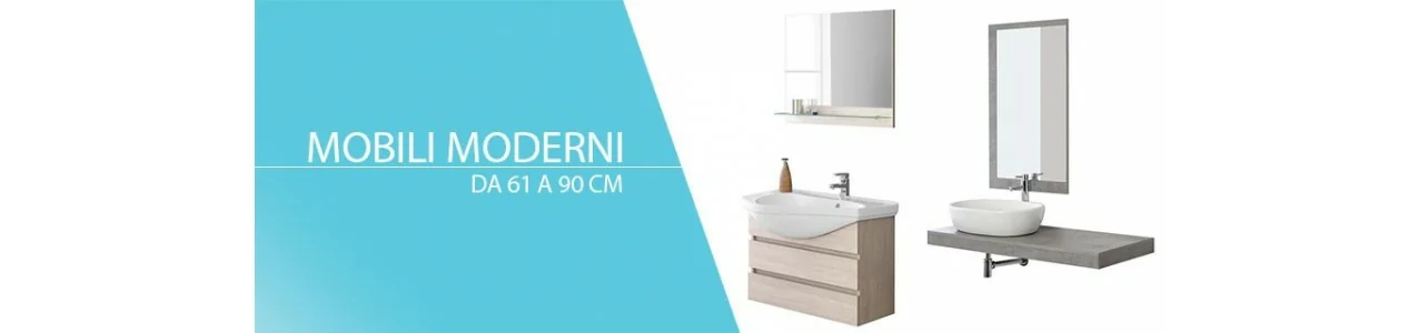 Mobili bagno fino a 70cm, 80cm, 90cm - InBagno