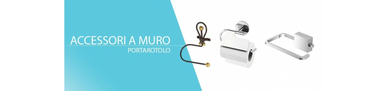 Porta Carta Igienica da Muro: Portarotoli Bagno - InBagno