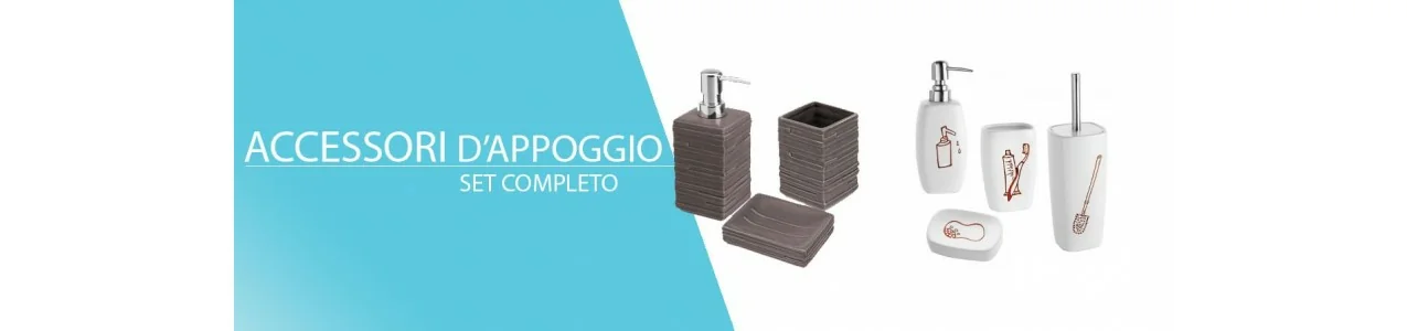 Set Accessori Bagno Online: d'Appoggio e Moderni - InBagno