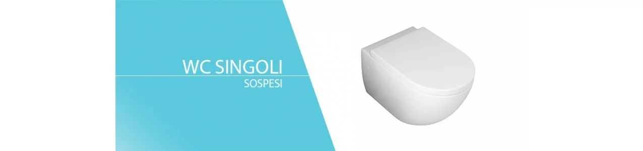 WC singoli sospesi | Sanitari Bagno