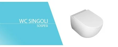 WC singoli sospesi | Sanitari Bagno